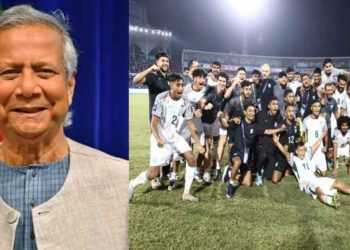 প্রধান উপদেষ্টার শুভেচ্ছা পেল বাংলাদেশ জাতীয় ফুটবল দল