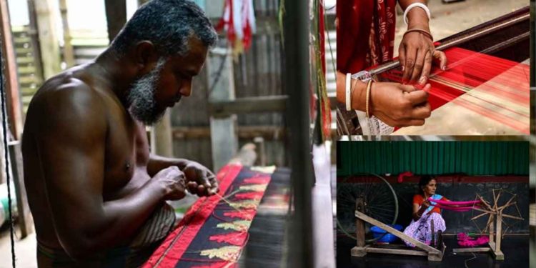 ইউনেস্কোর বিশ্ব ঐতিহ্যের তালিকায় জায়গা পেতে মনোনয়ন পেল টাঙ্গাইলের শাড়ি