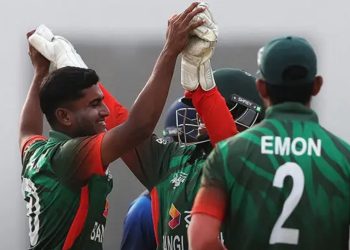 শ্রীলঙ্কাকে পরাজিত করে গ্রুপ চ্যাম্পিয়ন বাংলাদেশ, সেমিতে পাকিস্তানের মুখোমুখি