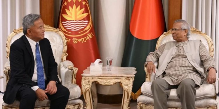 দক্ষিণ কোরিয়ার রাষ্ট্রদূতের সঙ্গে প্রধান উপদেষ্টার বিদায়ী সাক্ষাৎ