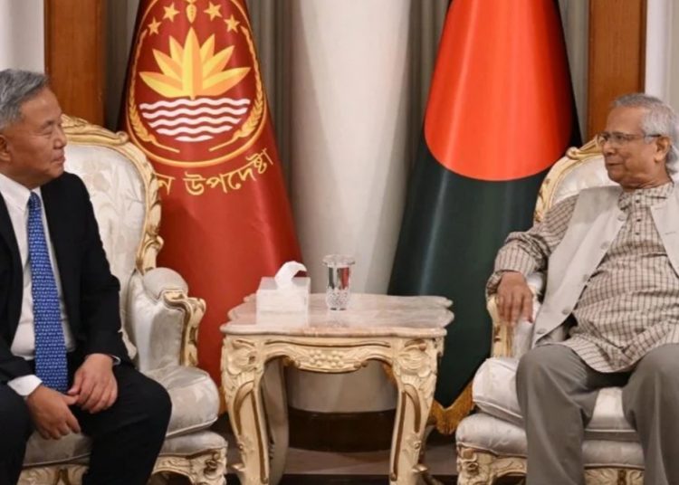 দক্ষিণ কোরিয়ার রাষ্ট্রদূতের সঙ্গে প্রধান উপদেষ্টার বিদায়ী সাক্ষাৎ