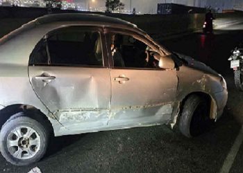 এনসিপির প্রার্থী অল্পের জন্য প্রাণে বাঁচলেন