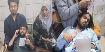 ইনকিলাব মঞ্চের সদস্য সচিব আবদুল্লাহ আল জাবের গুলিবিদ্ধ