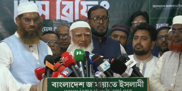 তারা ইতিবাচক রাজনীতি না চাইলে আমাদের করার কিছু নেই: জামায়াত আমির