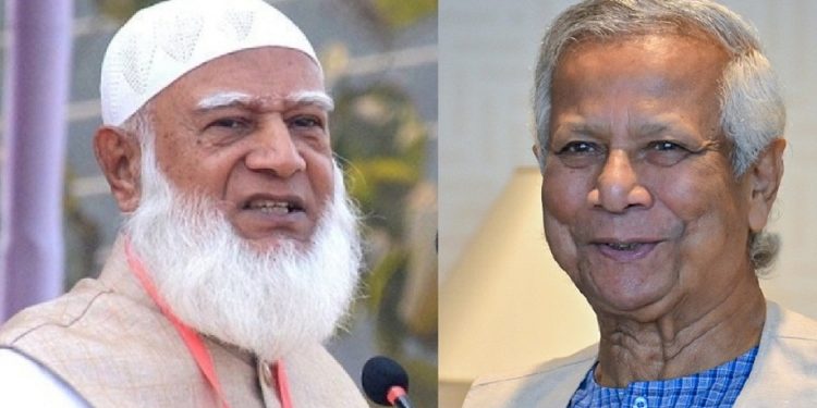 জামায়াত আমিরকে এক বার্তা প্রধান করলেন: প্রধান উপদেষ্টা