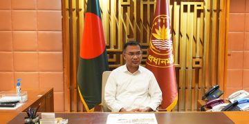 সশস্ত্র বাহিনী বিভাগে প্রথমবারের মতো অফিস করলেন প্রধানমন্ত্রী তারেক রহমান