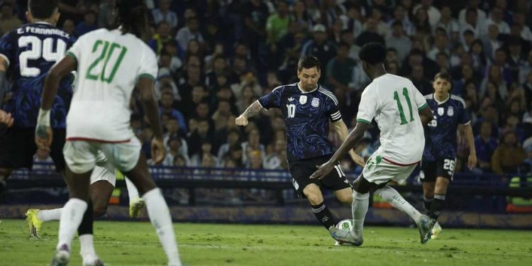 মৌরিতানিয়ার বিপক্ষে ২-০ ব্যবধানে আর্জেন্টিনার জয়