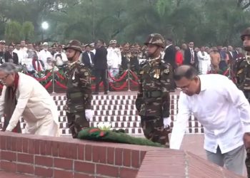 স্বাধীনতা দিবসে রাষ্ট্রপতি ও প্রধানমন্ত্রীর শ্রদ্ধা জাতীয় স্মৃতিসৌধে