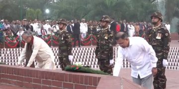 স্বাধীনতা দিবসে রাষ্ট্রপতি ও প্রধানমন্ত্রীর শ্রদ্ধা জাতীয় স্মৃতিসৌধে