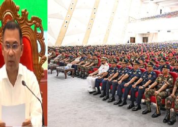 সশস্ত্র বাহিনী যদি ঐক্যবদ্ধ থাকে তবে কেউ দেশকে পরাস্ত করতে পারবে না: প্রধানমন্ত্রী