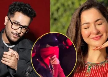 মুখ ঢেকে ‘প্রেমিকের’ কনসার্টে হাজির হানিয়া আমির