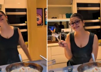 নাচতে নাচতে চিংড়ি রান্নার পরীমণির ভিডিও ভাইরাল