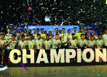 সাফজয়ী যুবাদের জমকালো সংবর্ধনায় অর্থ পুরস্কারের ঘোষণা