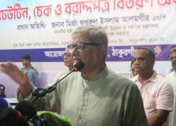 কিছু মানুষ তেল নিয়ে অনৈতিক ব্যবসা শুরু করেছে: মির্জা ফখরুল