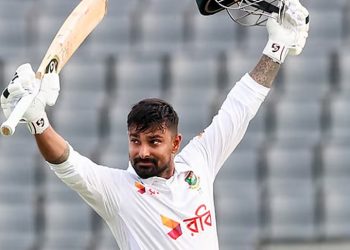ধ্বংসস্তূপে দাঁড়িয়ে লিটনের ‘মাস্টারক্লাস’ সেঞ্চুরি, বাংলাদেশ তুললো ২৭৮ রান
