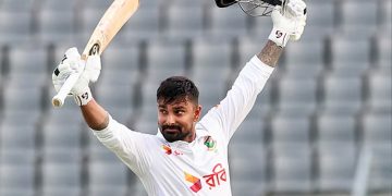 ধ্বংসস্তূপে দাঁড়িয়ে লিটনের ‘মাস্টারক্লাস’ সেঞ্চুরি, বাংলাদেশ তুললো ২৭৮ রান