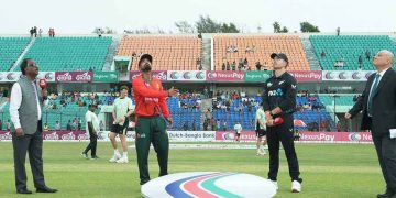 সিরিজ নির্ধারণী ম্যাচে ব্যাটিংয়ে বাংলাদেশ