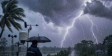 দেশের ৭ অঞ্চলে ৬০ কিমি বেগে ঝড়সহ বজ্রবৃষ্টির আভাস