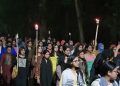 জাবি শিক্ষার্থীকে ধর্ষণ চেষ্টার অভিযোগ, মধ্যরাতে বিক্ষোভে উত্তাল ক্যাম্পাস