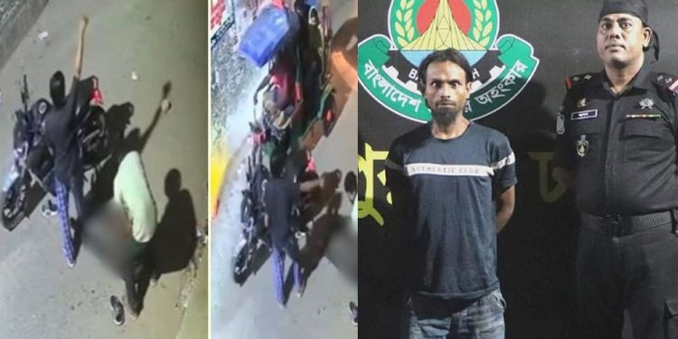 মোটরসাইকেল চালকের মাথায় ইট ছুড়ে ছিনতাইচেষ্টা ঘটনায় গ্রেপ্তার- ২