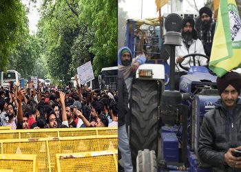 পাঞ্জাব কৃষকরা যোগ দিচ্ছেন দিল্লিতে ককরোচ জনতা পার্টির আন্দোলনে