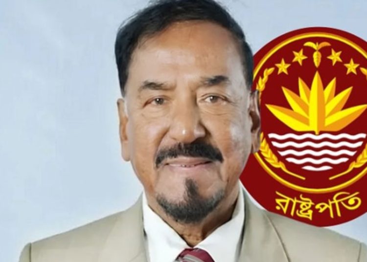 রাষ্ট্রপতির দায়িত্বে হাফিজ উদ্দিন আহমদ, প্রজ্ঞাপন জারি