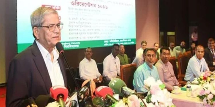 ২০ কোটি মানুষের খাদ্য নিরাপত্তা নিশ্চিত করা সবচেয়ে বড় চ্যালেঞ্জ: মির্জা ফখরুল