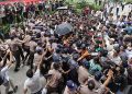 শিক্ষামন্ত্রী মিলনের পদত্যাগ দাবিতে চার জেলায় বিক্ষোভ