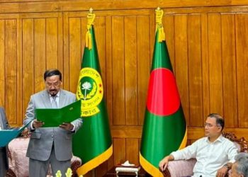 চট্টগ্রাম-২ আসনের সংসদ সদস্য হিসেবে শপথ নিলেন সারোয়ার আলমগীর