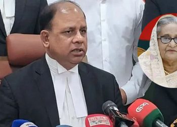শেখ হাসিনার দেশে ফেরা নিয়ে যা বললেন চিফ প্রসিকিউটর আমিনুল ইসলাম