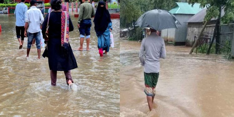 আগামী ২ দিন ভারি বৃষ্টির আভাস, বন্যার শঙ্কা ১০ জেলায়