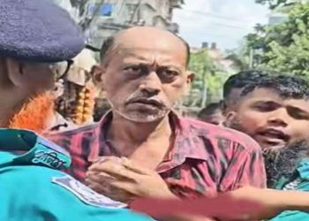 শাহজালালের মাজার এলাকায় সমু চৌধুরীর অস্বাভাবিক আচরণ, ভিডিও ভাইরাল