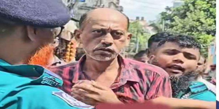 শাহজালালের মাজার এলাকায় সমু চৌধুরীর অস্বাভাবিক আচরণ, ভিডিও ভাইরাল