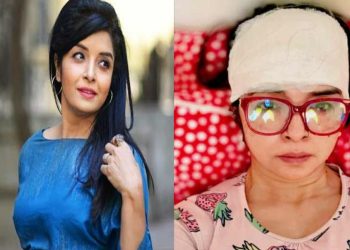 অভিনেত্রী এলিনা শাম্মী সড়ক দুর্ঘটনায় গুরুতর আহত, ১৫টি সেলাই লেগেছে কপালে