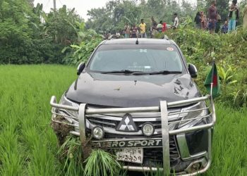 বৃদ্ধাকে বাঁচাতে গিয়ে সড়ক দুর্ঘটনায় স্ত্রীসহ আহত প্রতিমন্ত্রী