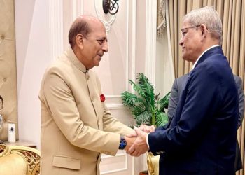 রাষ্ট্রপতির সঙ্গে সাক্ষাৎ করলেন ভারতীয় হাইকমিশনার