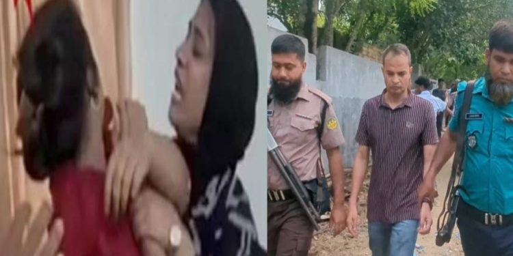 ফ্ল্যাট থেকে নারীসহ ওসি মাহবুব আলম আটক