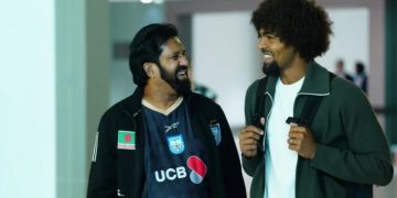 বাংলাদেশ দলের সঙ্গে জাকার্তায় যোগ দিলেন হামজা চৌধুরী