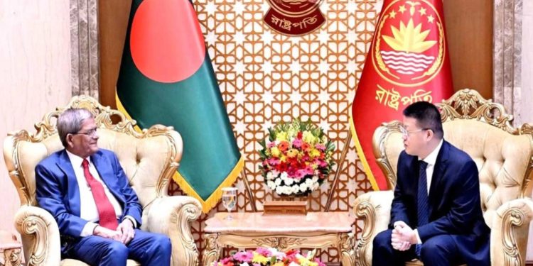 বিনিয়োগ-রোহিঙ্গা প্রত্যাবাসনে চীনের সহযোগিতা চাইলেন রাষ্ট্রপতি