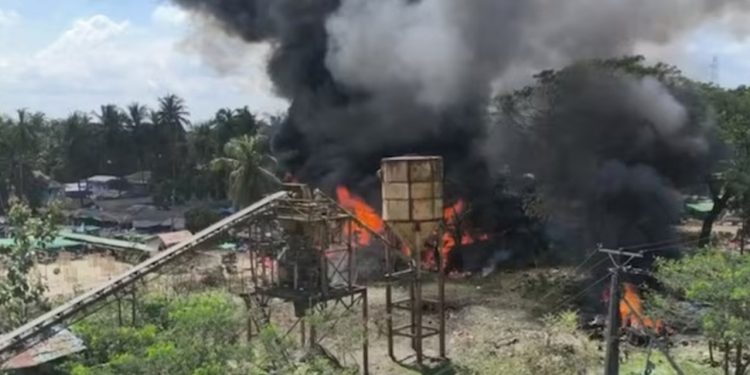 বাংলাদেশ সীমান্তবর্তী রাখাইনে বিমান হামলায় নিহত- ৫০, উদ্বিগ্ন জাতিসংঘ